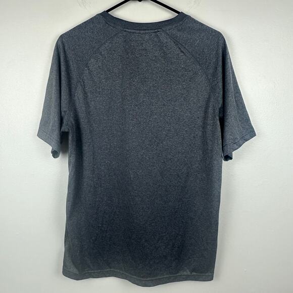 Champion Mens Georgia Bulldogs Logo College Crewneck Heather Grey T-Shirt Medium - Picture 2 of 11